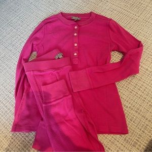Hot Pink Jcrew Pajamas NEVER WORN